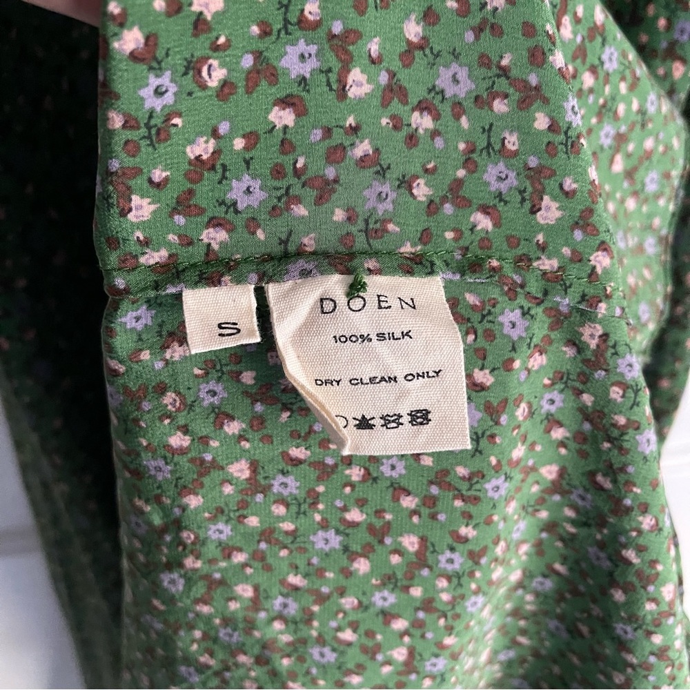 ✨ DÔEN Olive Dress in Green Martha’s Vineyard ✨ - Picture 8 of 9